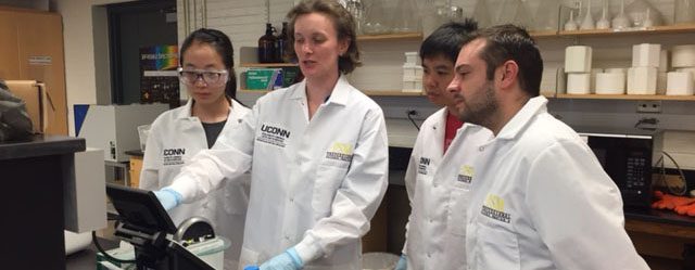 MCB PSM students in the Bacterial DNA & RNA Isolation and Quality Control class.